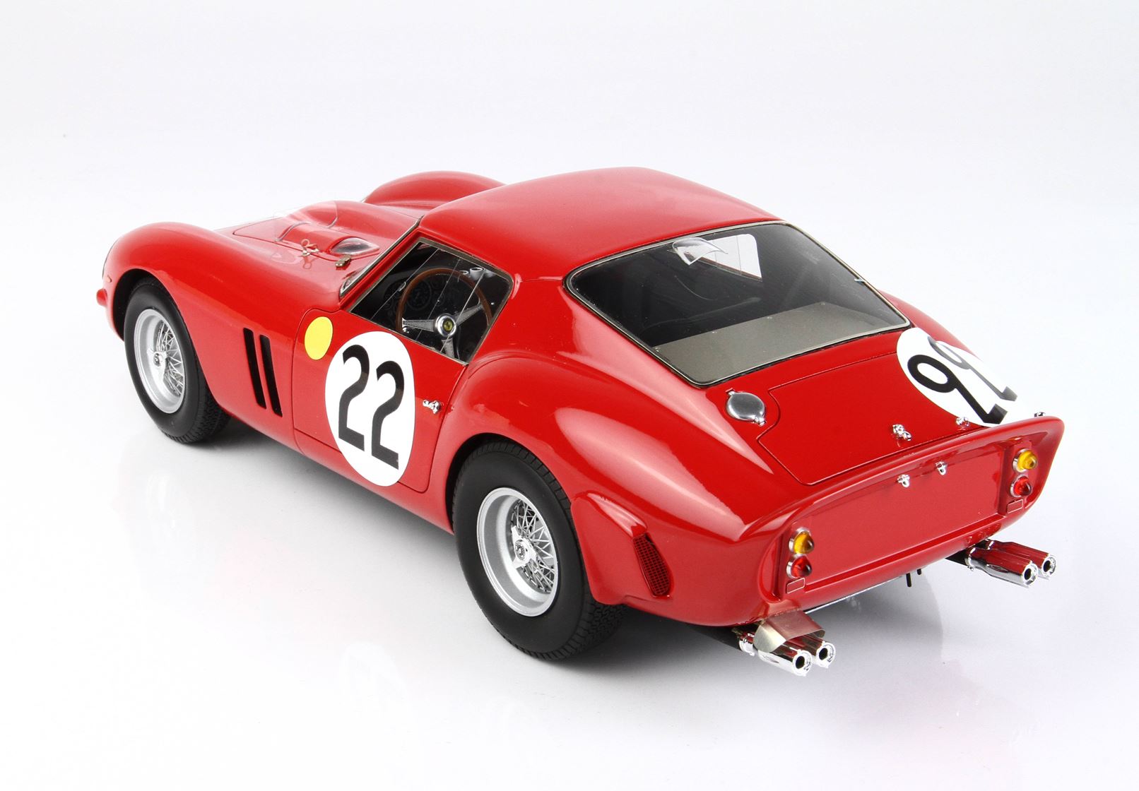 BBR Ferrari 250 GTO Le Mans 1962 - Corsa Red | 1:18 - Immagine 15