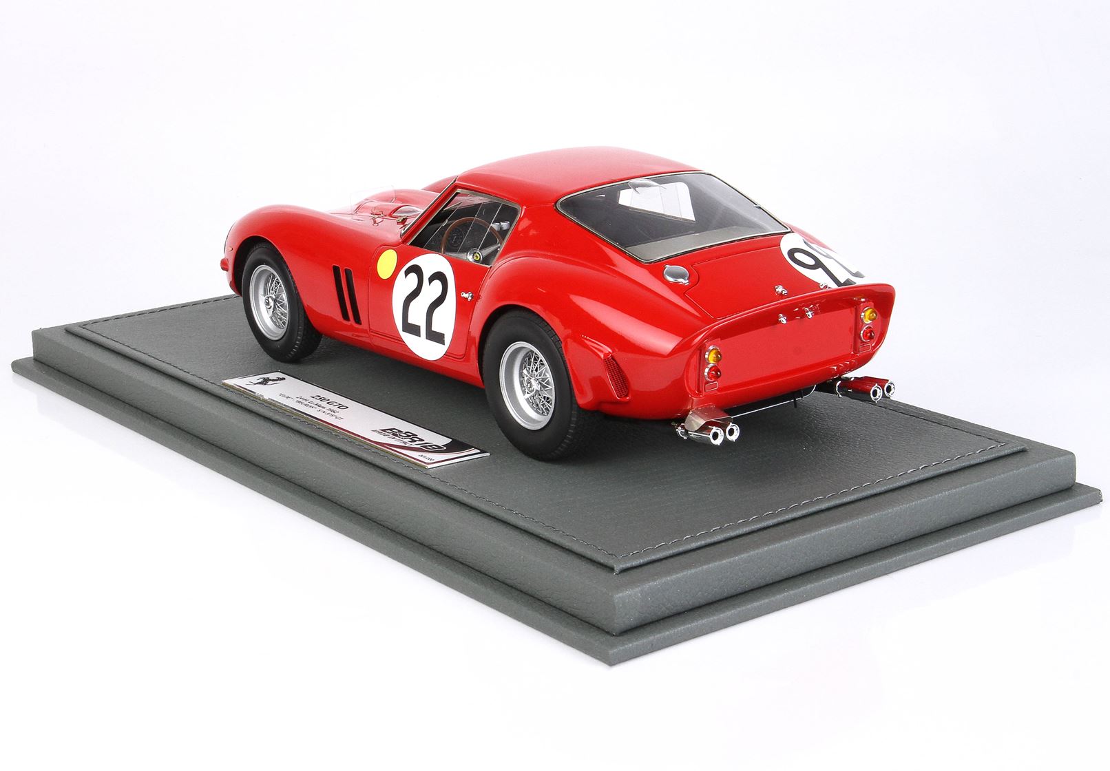 BBR Ferrari 250 GTO Le Mans 1962 - Corsa Red | 1:18 - Immagine 12