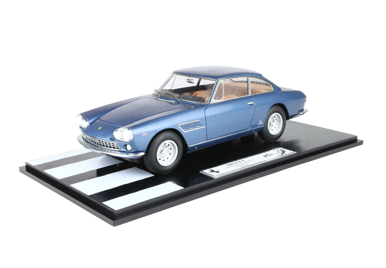 BBR Ferrari 330 GT 2+2 S/N 7161 GT Enzo Ferrari Personal Car - Metallic Blue | 1:18