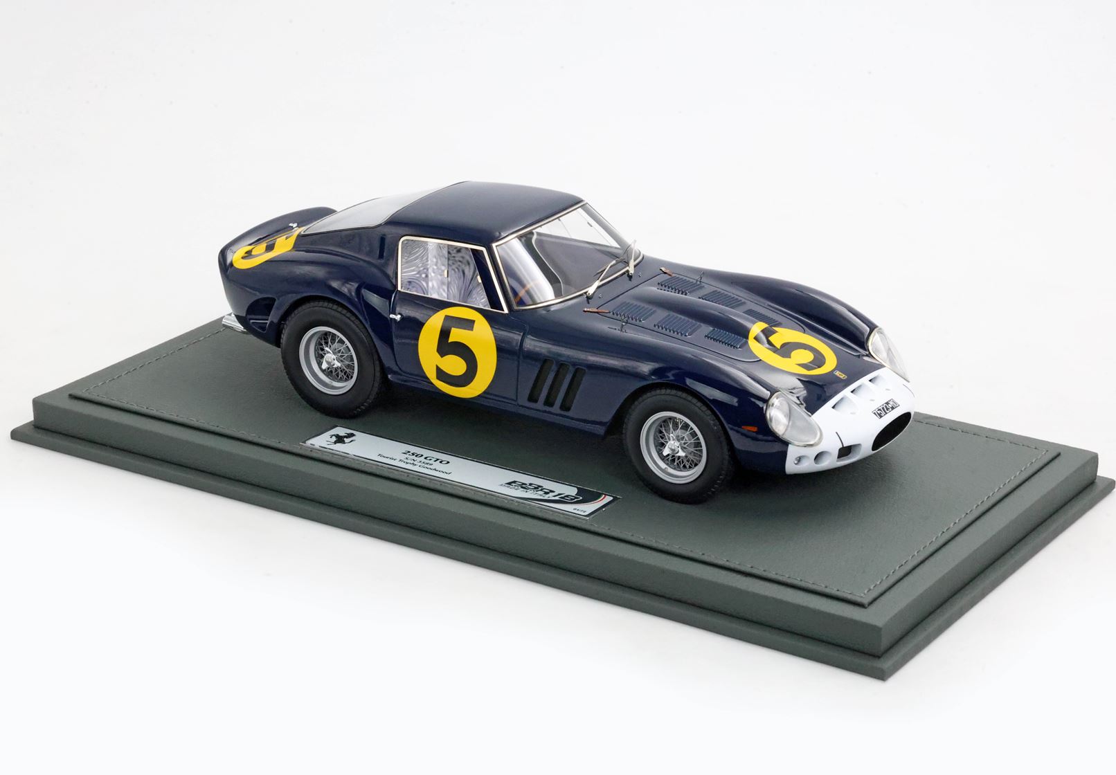 BBR フェラーリ 250 GTO 1962年 S/N 3589 #5 グッドウッド・ツーリスト・トロフィー - マイケル・パークス | 1:18