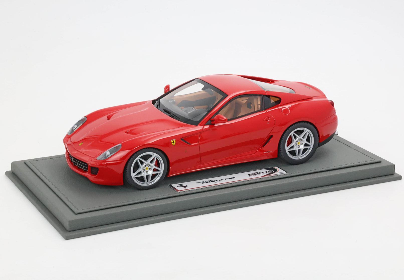 BBR Ferrari 599 GTB Fiorano 2006 Transmisión Automática - Rojo | 1:18