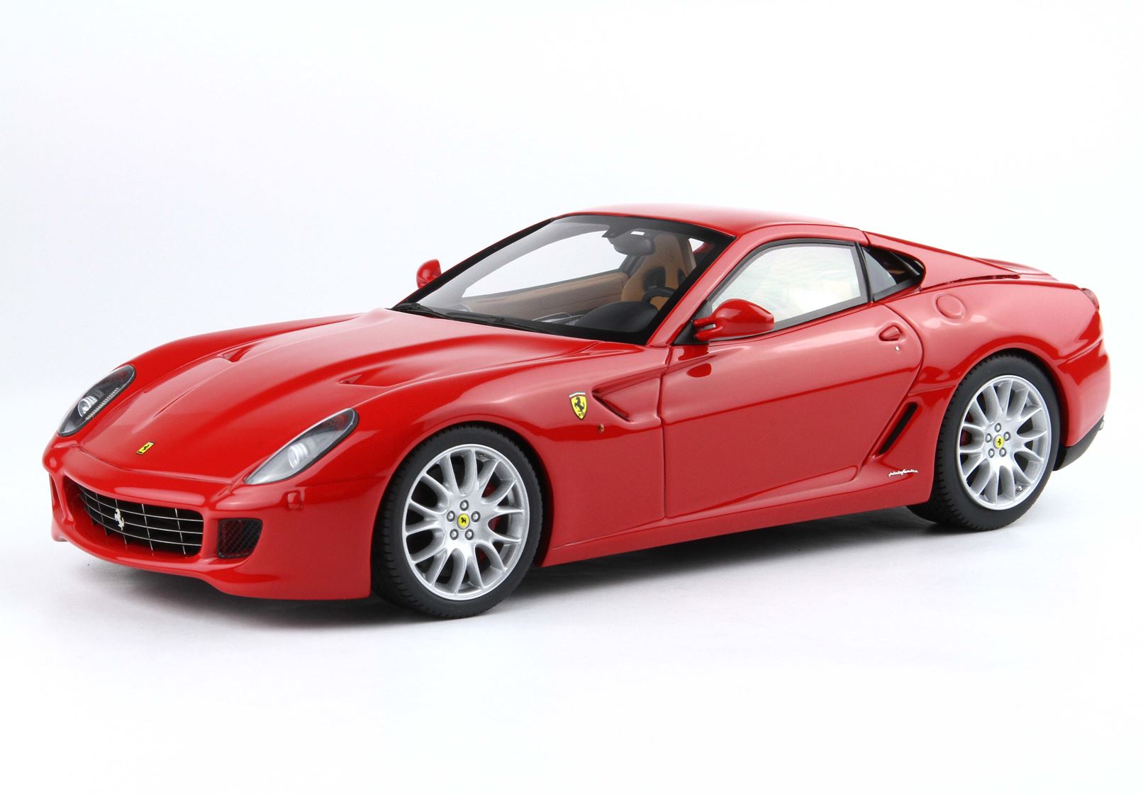 BBR Ferrari 599 GTB Fiorano 2006 Manual Transmission - Red | 1:18 - Imagen 4