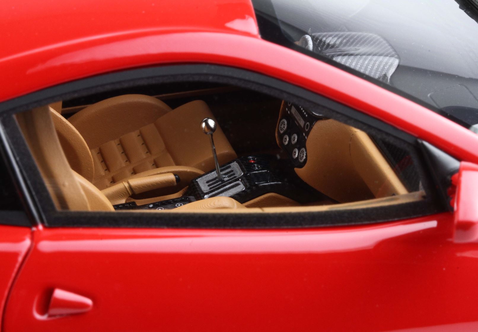BBR Ferrari 599 GTB Fiorano 2006 Manual Transmission - Red | 1:18 - Imagen 7