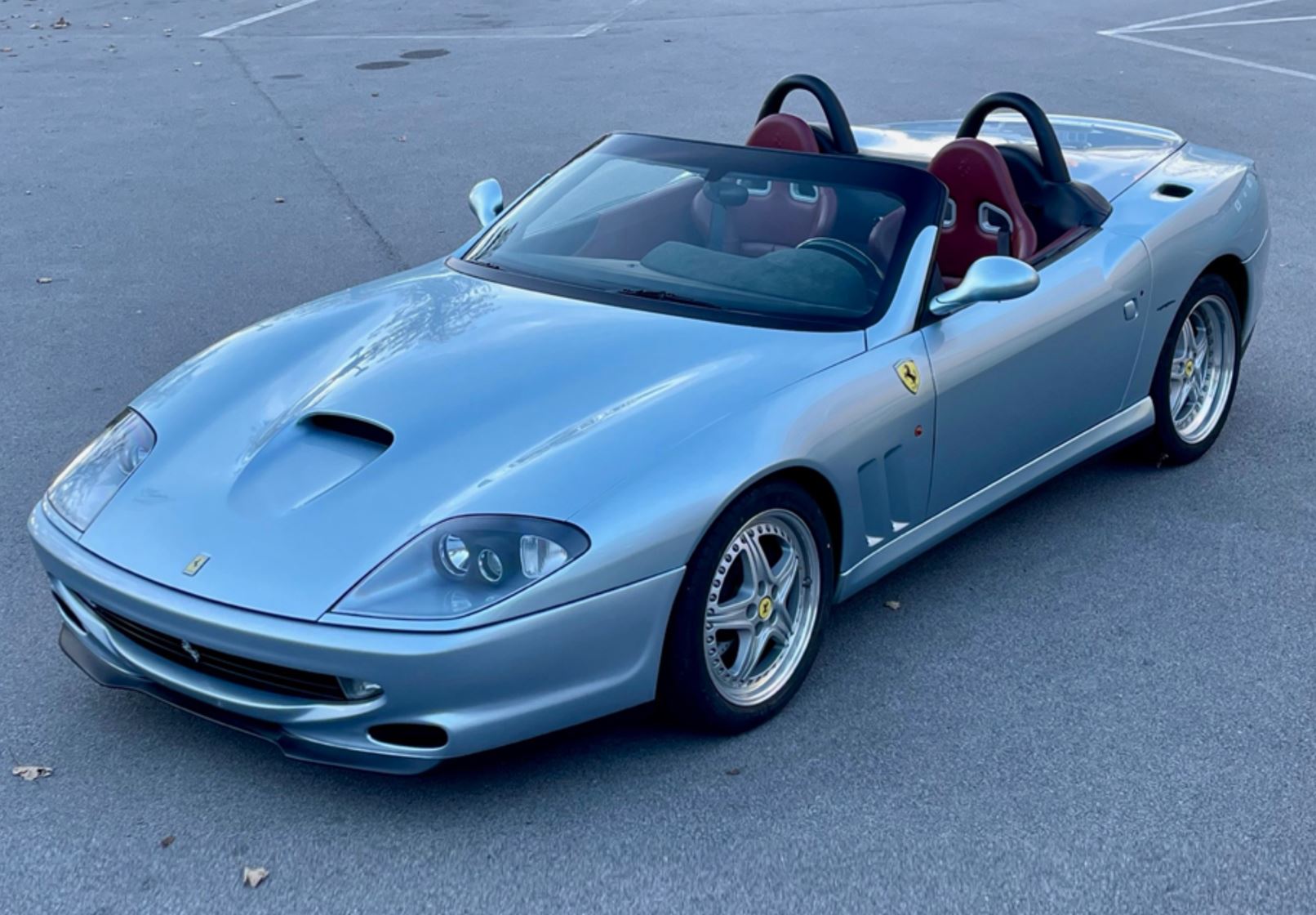 BBR Ferrari 550 Barchetta 2000 - Nurburgring Silver | 1:18