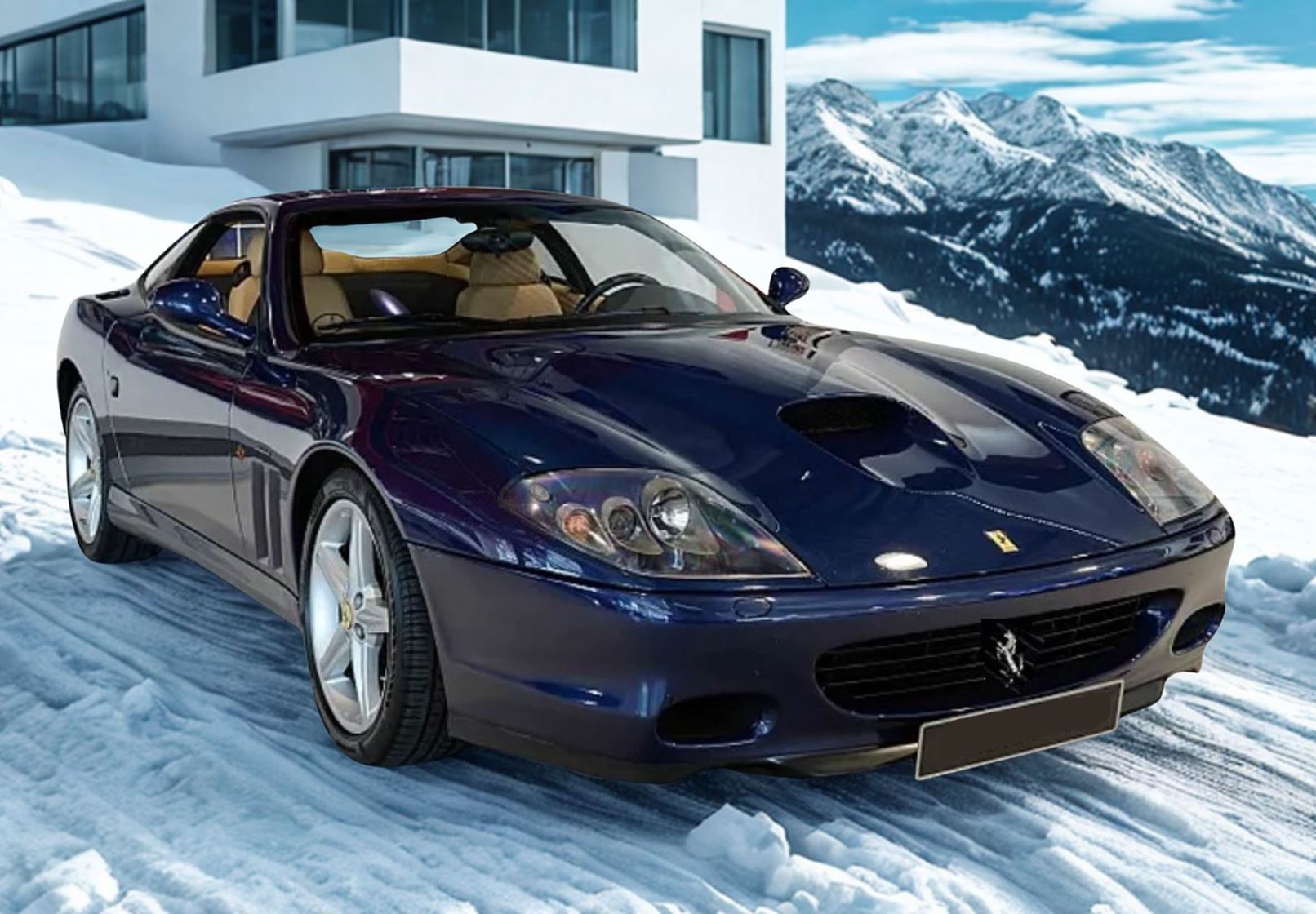 BBR Ferrari 575M Maranello 2002 - Pozzi Blue | 1:18