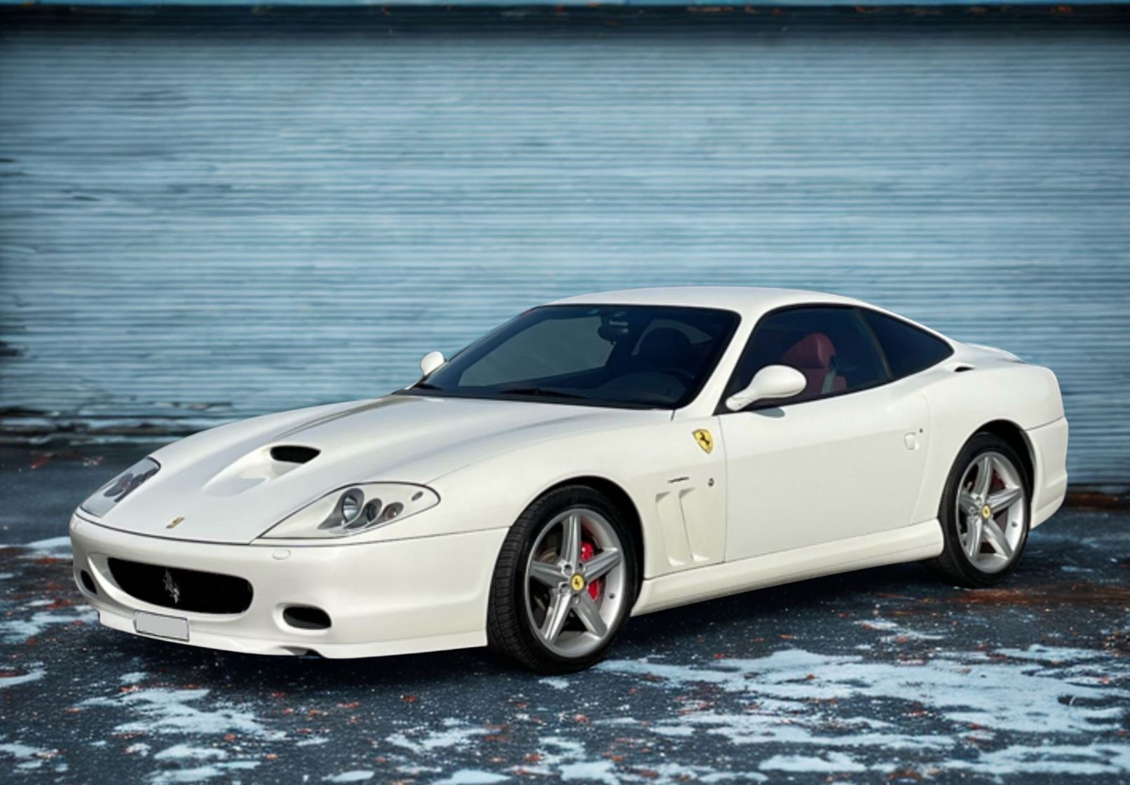 BBR Ferrari 575M Maranello 2002 - Avus White | 1:18