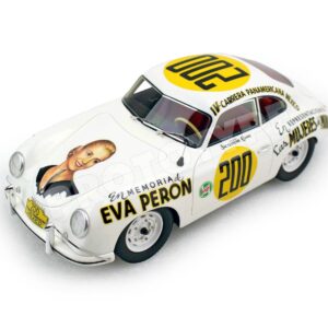 BBR Porsche 356A 4th Carrera Panamericana 1954 Eva Peron Car N200 | 1:18