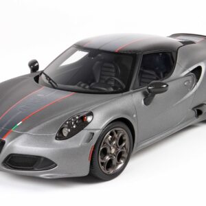 BBR Alfa Romeo 4C Competizione - Matte Vesuvio Grey | 1:18