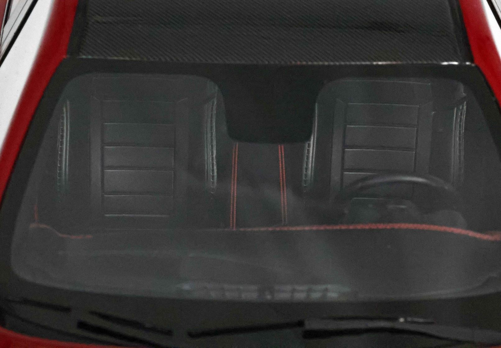 BBR Alfa Romeo Giulia GTA Special Version Rear Spoiler - Competizione Red | 1:18 - Imagen 3