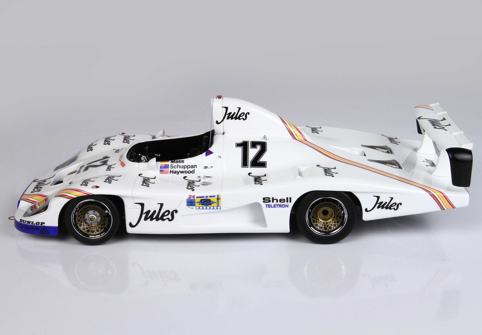 BBR Porsche 936/81 Turbo 24h Le Mans 1981 Mass-Schuppan-Haywood N° 12 | 1:18 - Immagine 14