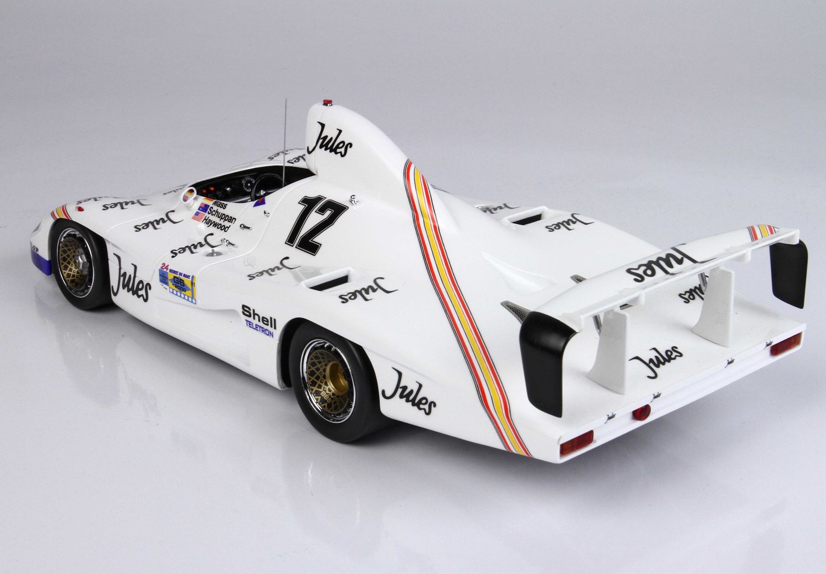 BBR Porsche 936/81 Turbo 24h Le Mans 1981 Mass-Schuppan-Haywood N° 12 | 1:18 - Immagine 15