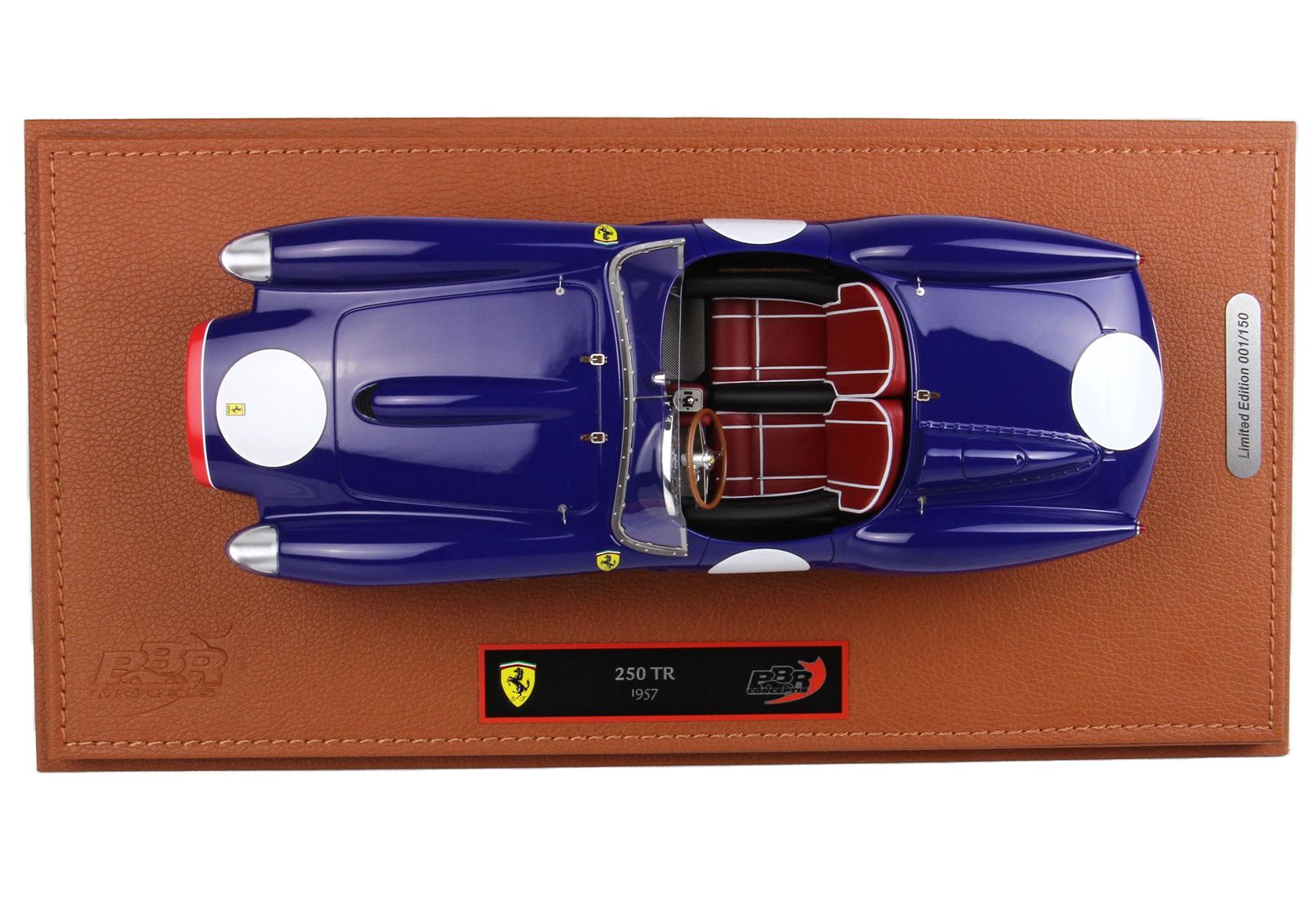 BBR Ferrari 250 Testarossa 1957 - Blue | 1:18 - Immagine 3