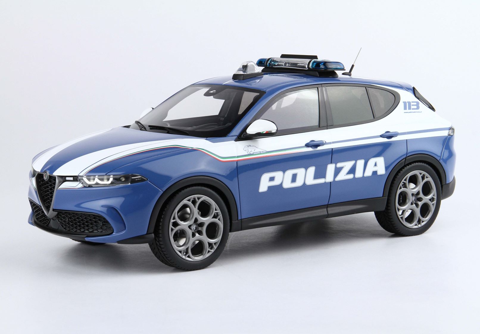 BBR Alfa Romeo Tonale Allestimento Polizia | 1:18 - Imagen 5