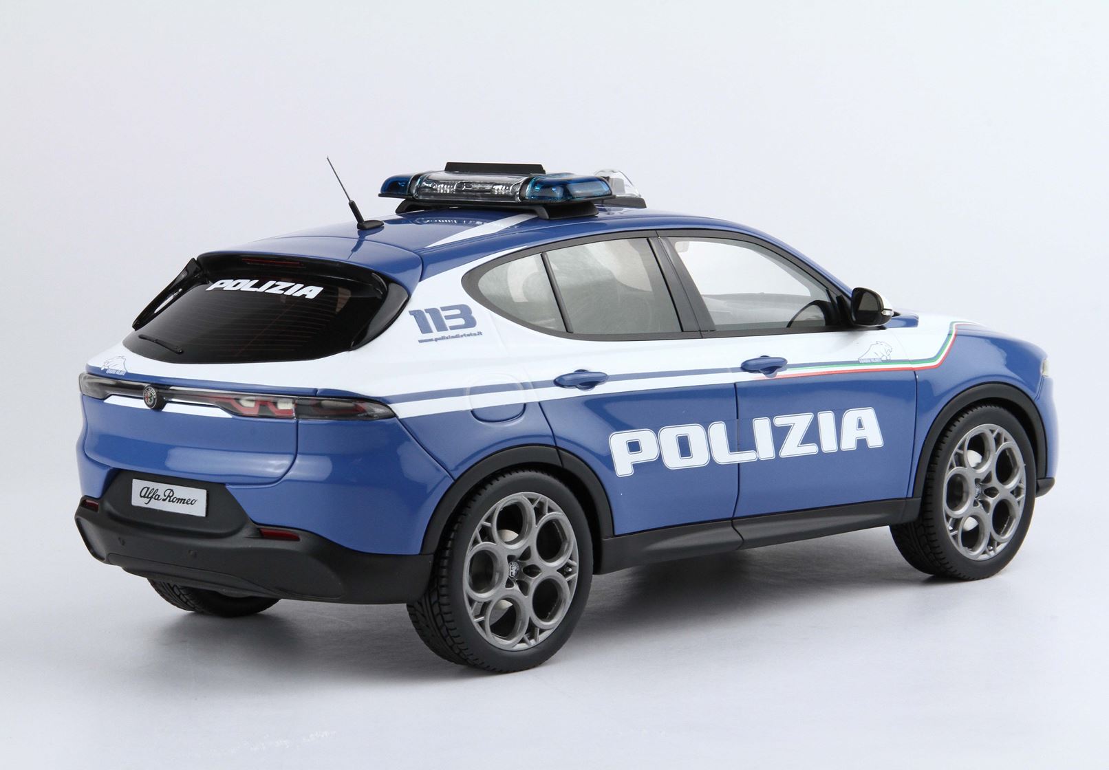 BBR Alfa Romeo Tonale Allestimento Polizia | 1:18 - Imagen 6