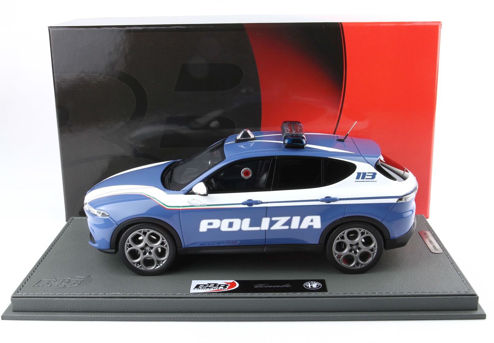 BBR Alfa Romeo Tonale Allestimento Polizia | 1:18 - Imagen 7
