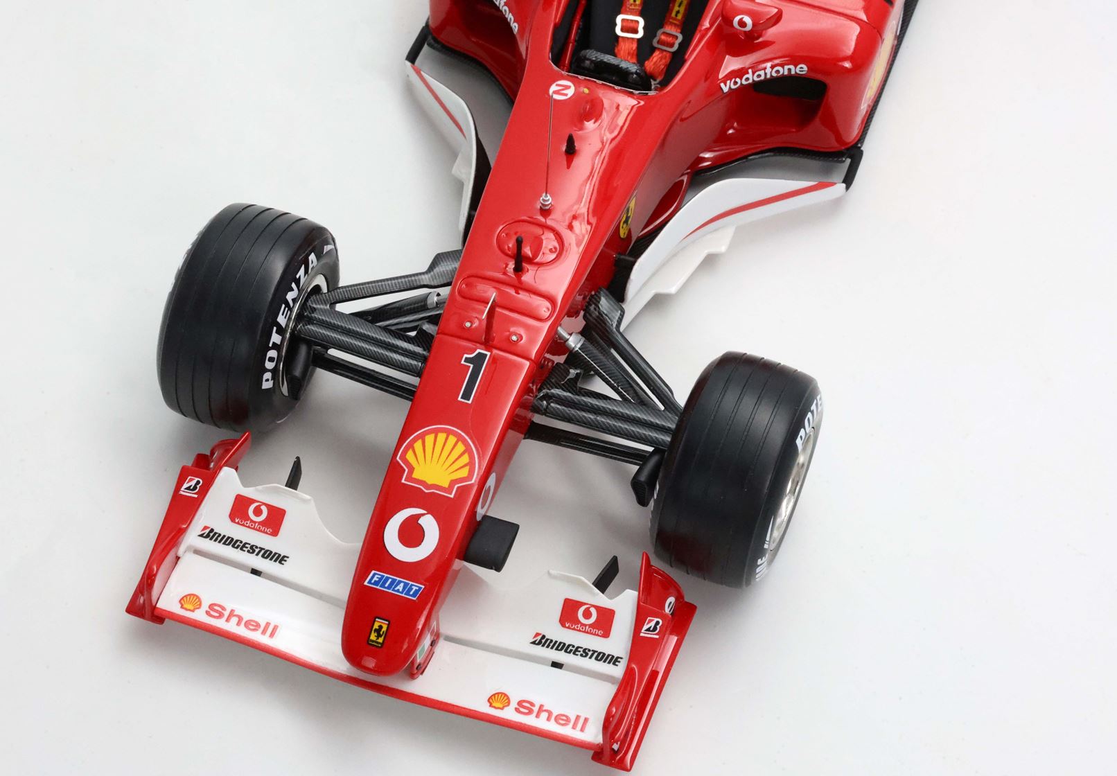BBR Ferrari F2002 GP France Schumacher - Vittoria Del Mondiale | 1:18 - Immagine 4