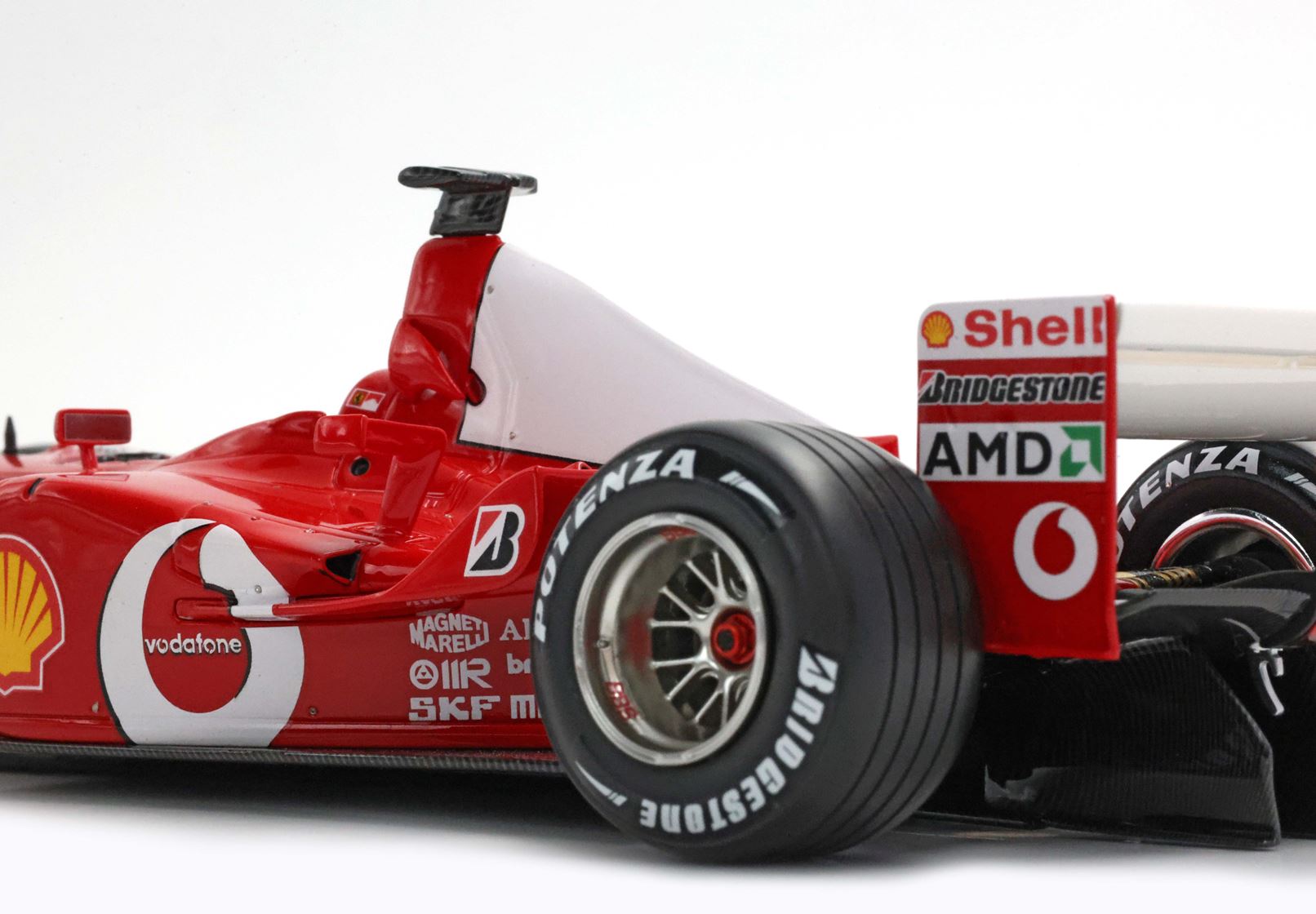 BBR Ferrari F2002 GP France Schumacher - Vittoria Del Mondiale | 1:18 - Immagine 5