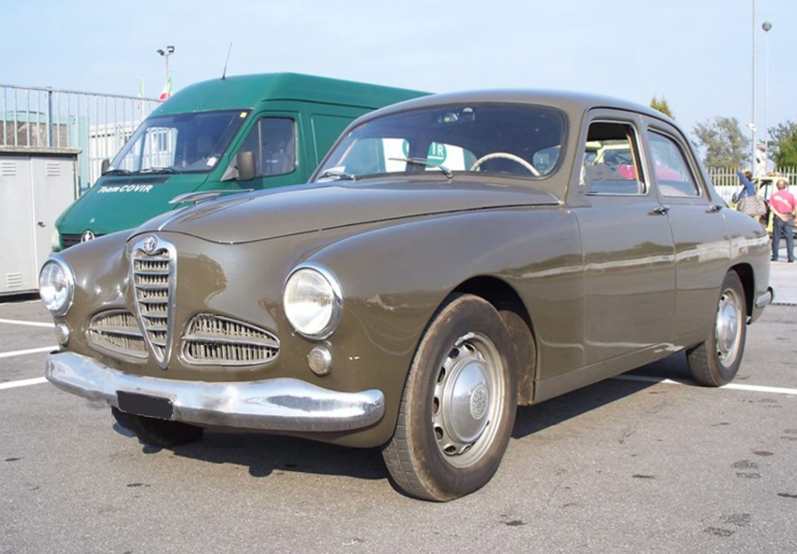 BBR Alfa Romeo 1900 By RGM Design - Olive Green | 1:18