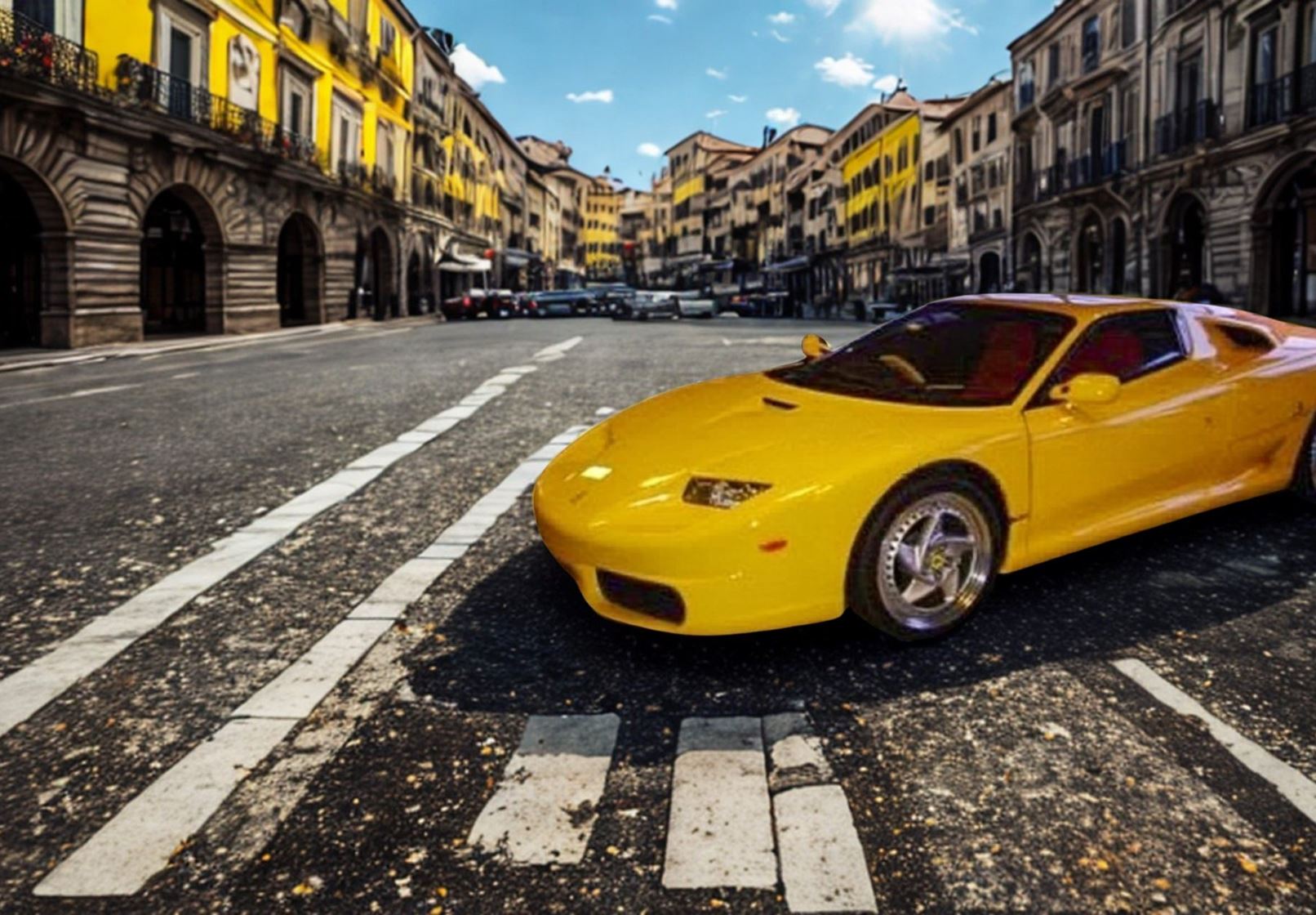 BBR Ferrari FX 1995 - Modena Yellow | 1:18