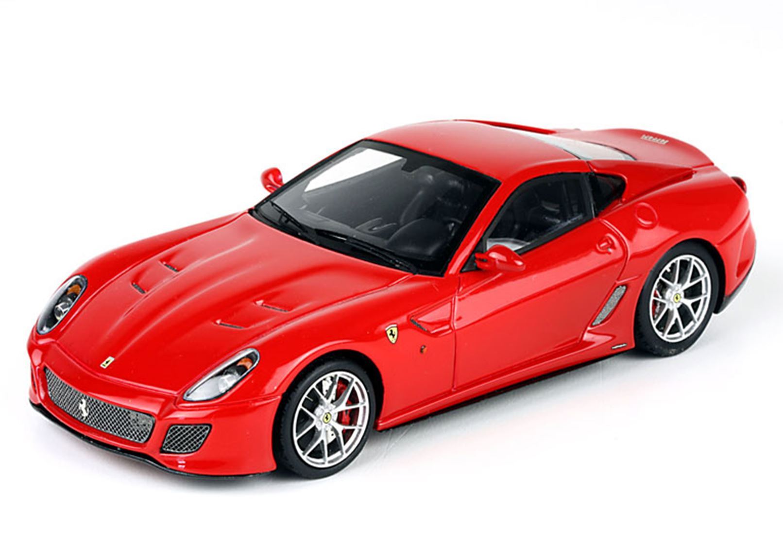 BBR Ferrari 599 GTO 2010 - Red with Silver Wheels | 1:18