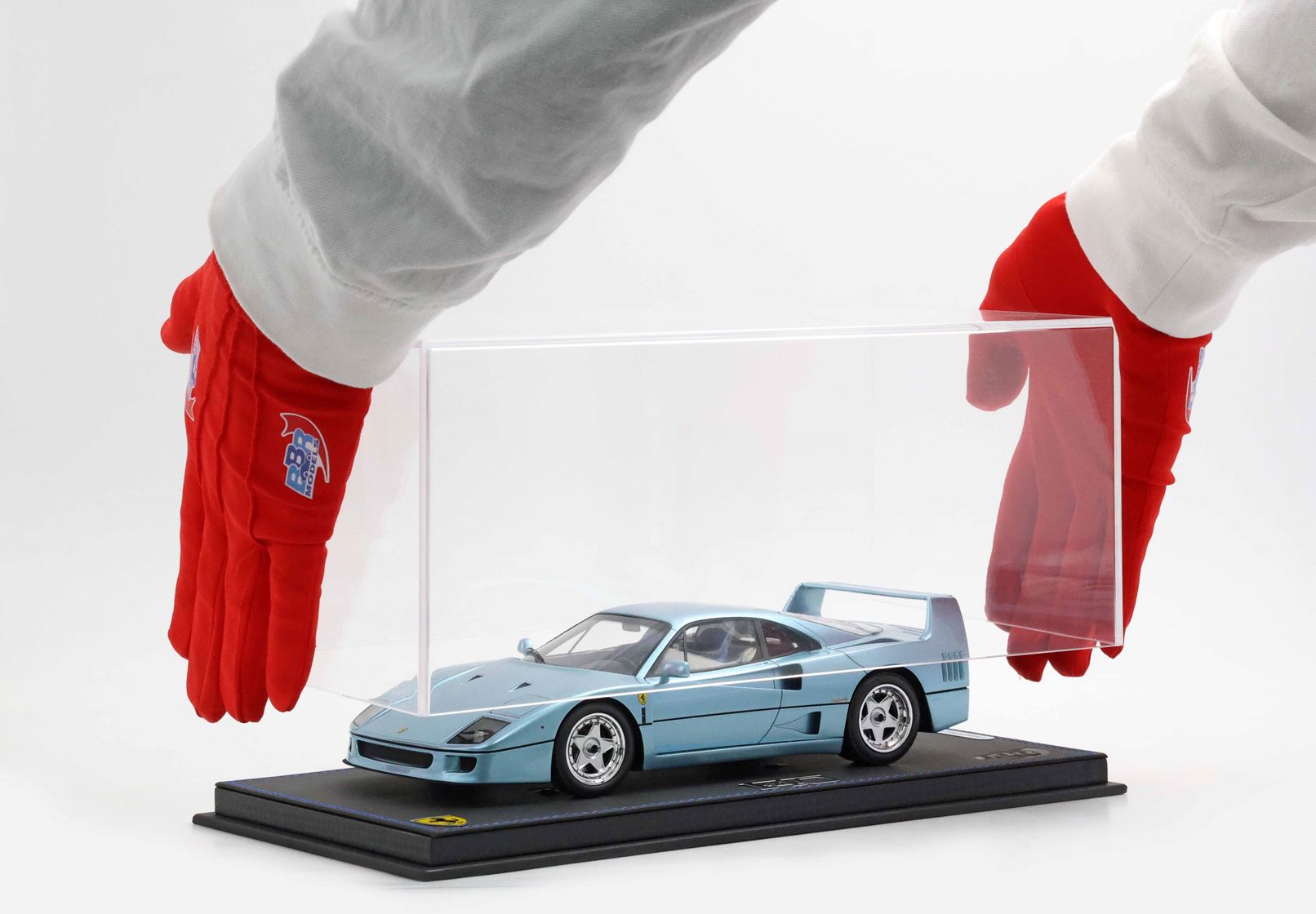 BBR Ferrari F40 1987 - Hyperion Blue | 1:18 - Immagine 2