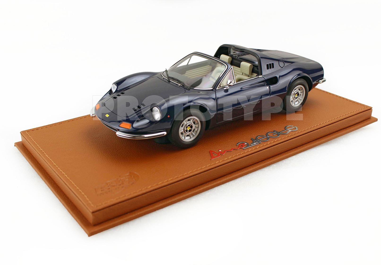 BBR Ferrari Dino 246 GTS 1972 - Sera Blue | 1:18