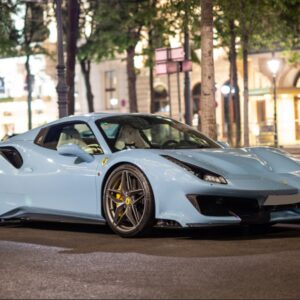 BBR Ferrari 488 Pista Spider - La Plata Blue | 1:18
