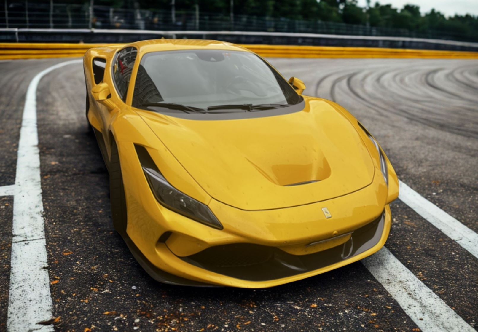 BBR Ferrari F8 Tributo - Triple Layer Yellow | 1:18