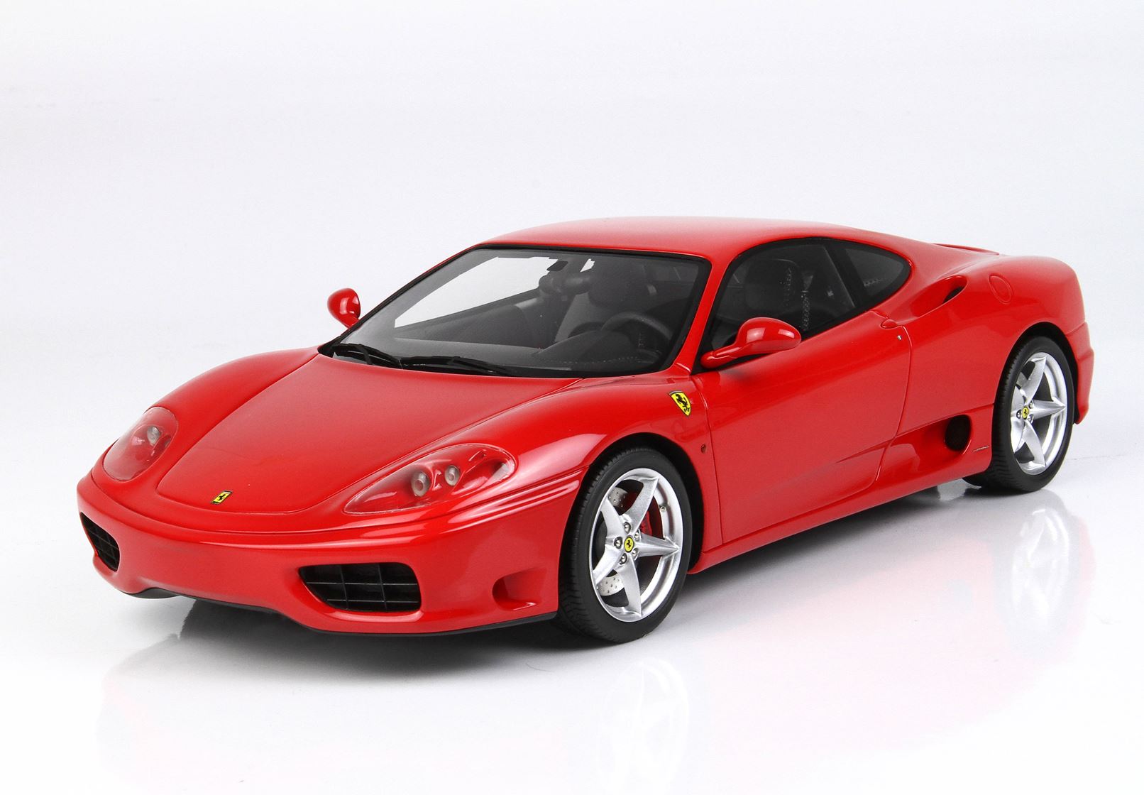 BBR Ferrari 360 Modena 1999 F1-Getriebe - Red | 1:18 - Imagen 12