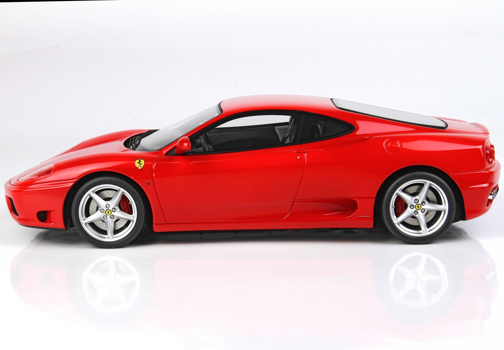 BBR Ferrari 360 Modena 1999 F1-Getriebe - Red | 1:18 - Imagen 13