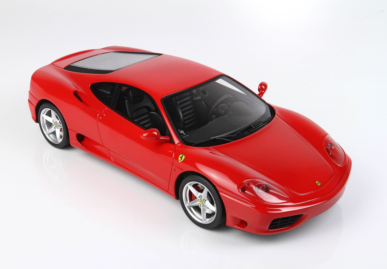 BBR Ferrari 360 Modena 1999 F1-Getriebe - Red | 1:18 - Imagen 15