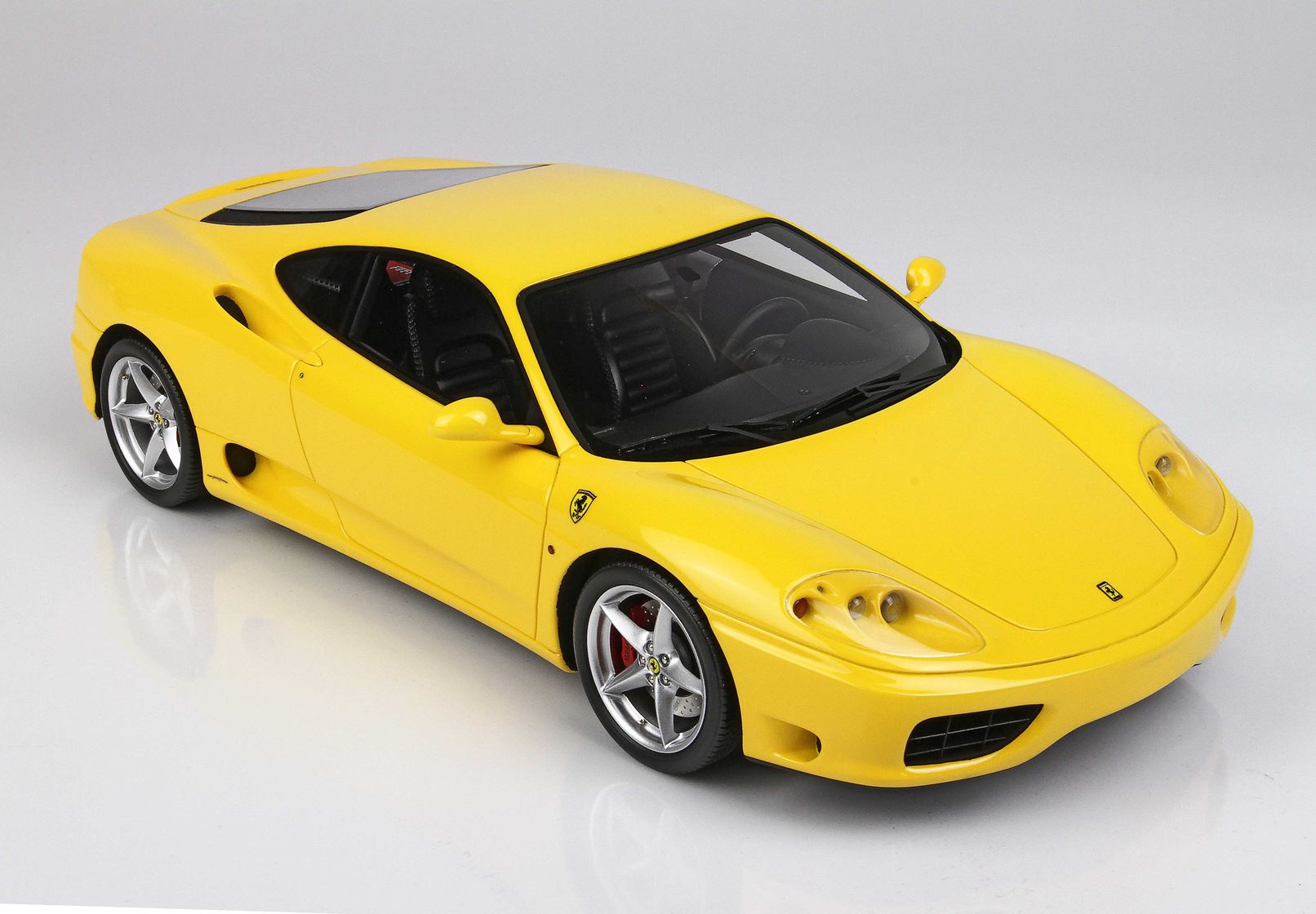 BBR Ferrari 360 Modena 1999 F1 Gearbox - Yellow | 1:18 - Imagen 13
