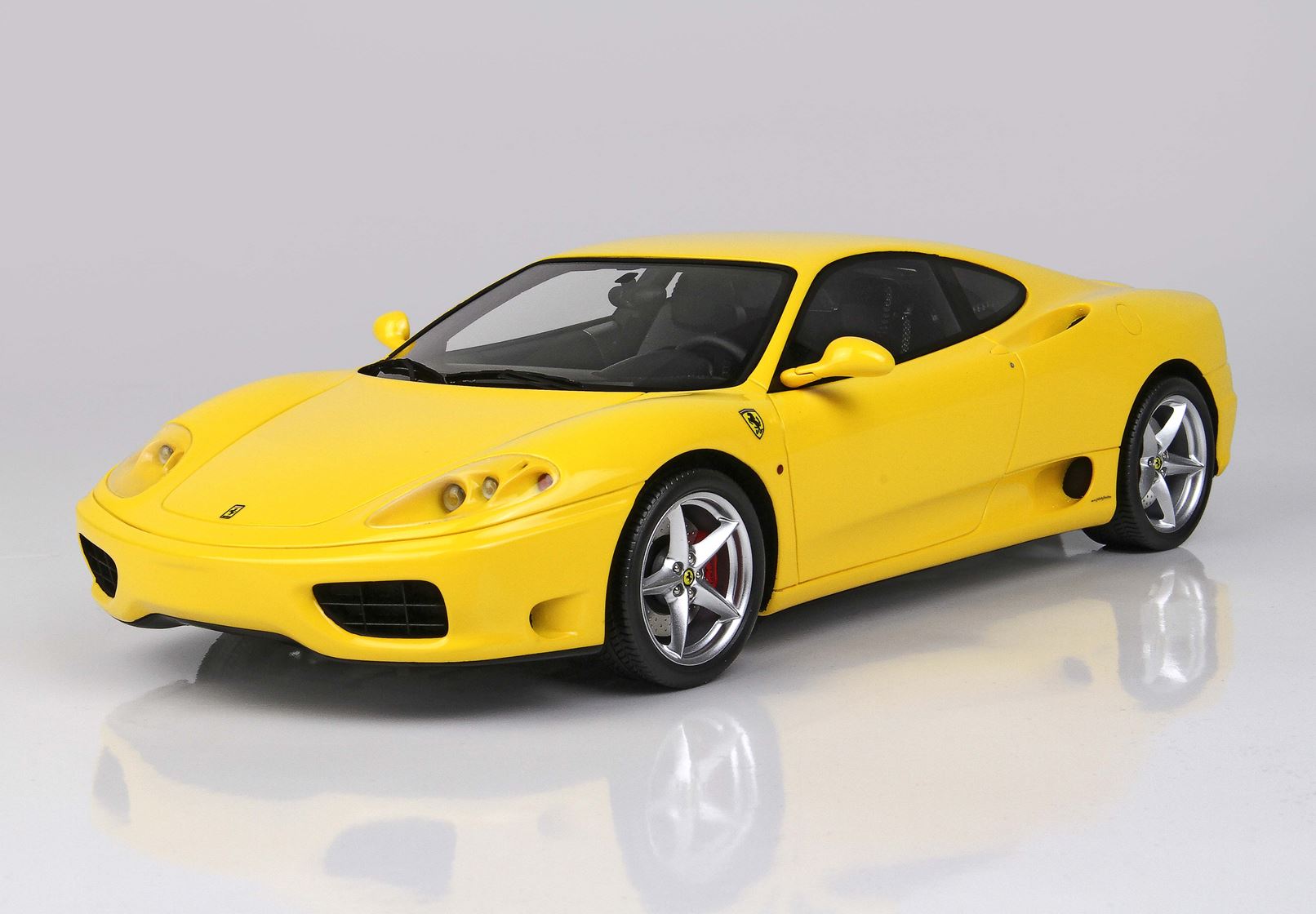 BBR Ferrari 360 Modena 1999 F1 Gearbox - Yellow | 1:18 - Imagen 3