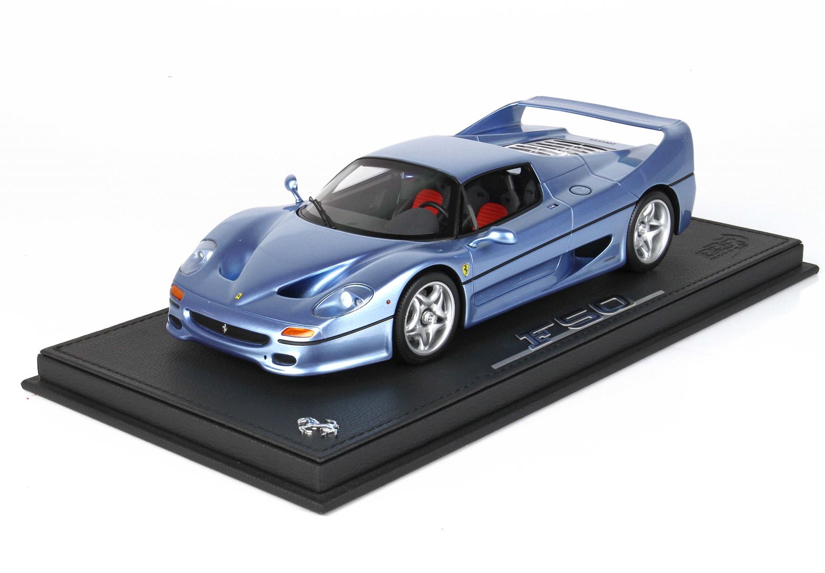 BBR Ferrari F50 Coupe 1995 - Metallic Light Blue | 1:18 - Imagen 11