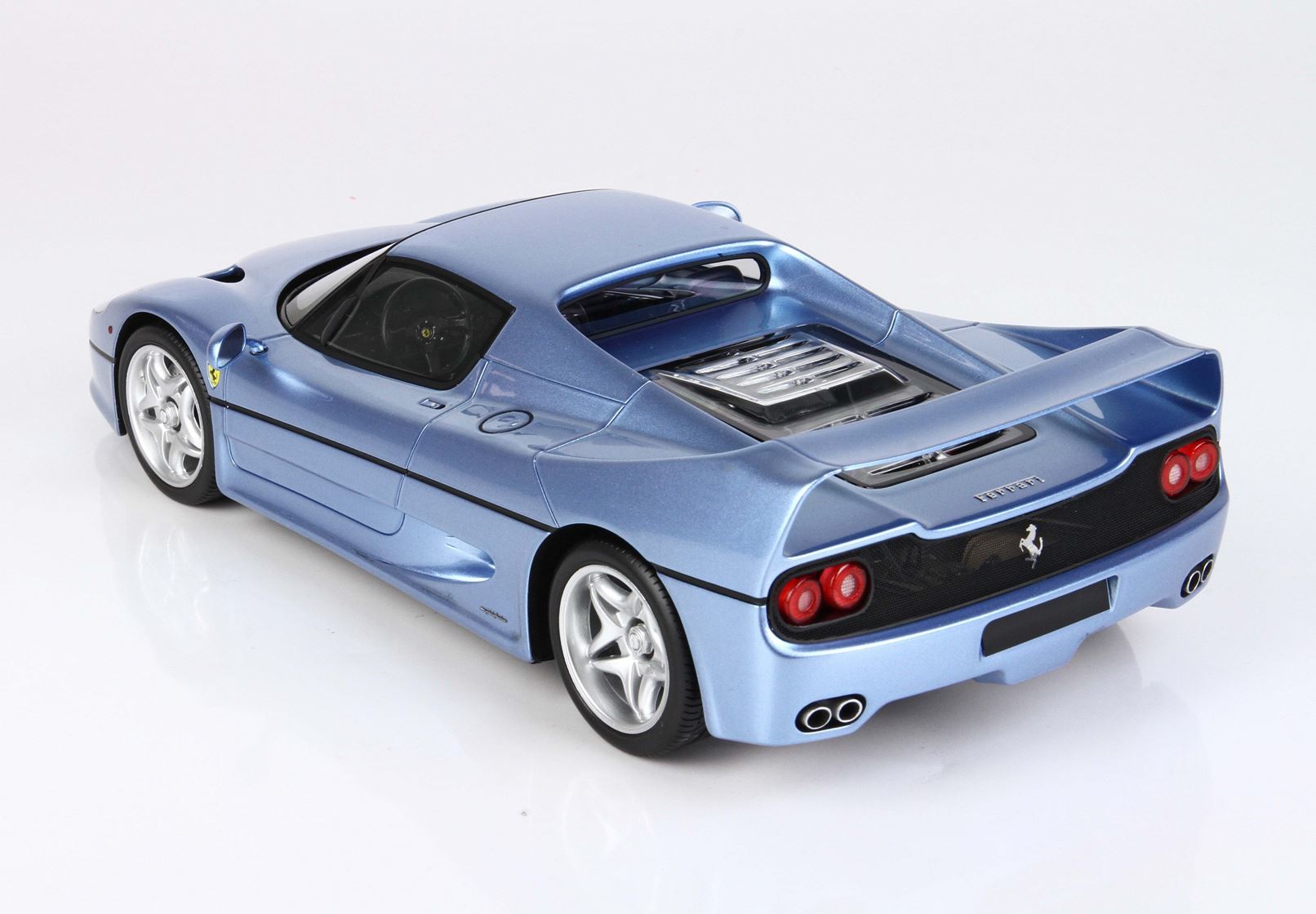BBR Ferrari F50 Coupe 1995 - Metallic Light Blue | 1:18 - Imagen 14
