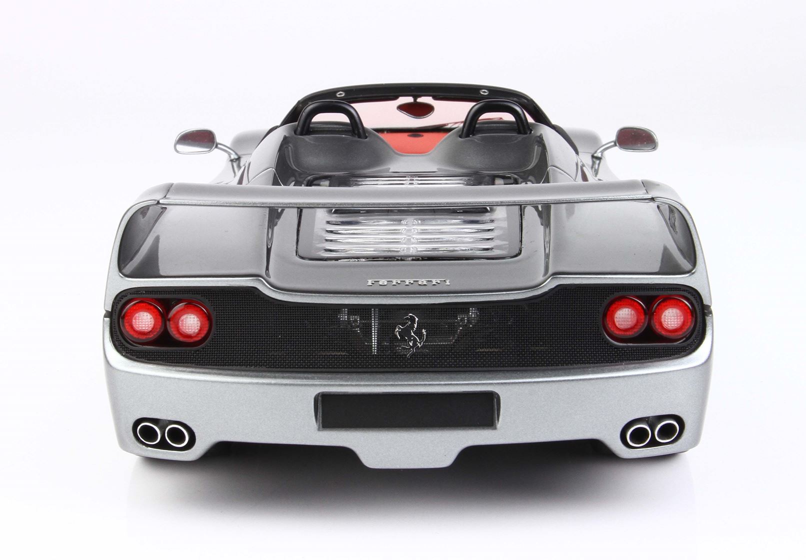 BBR Ferrari F50 1995 Spider Version - Metallic Iron Grey | 1:18 - Imagen 17