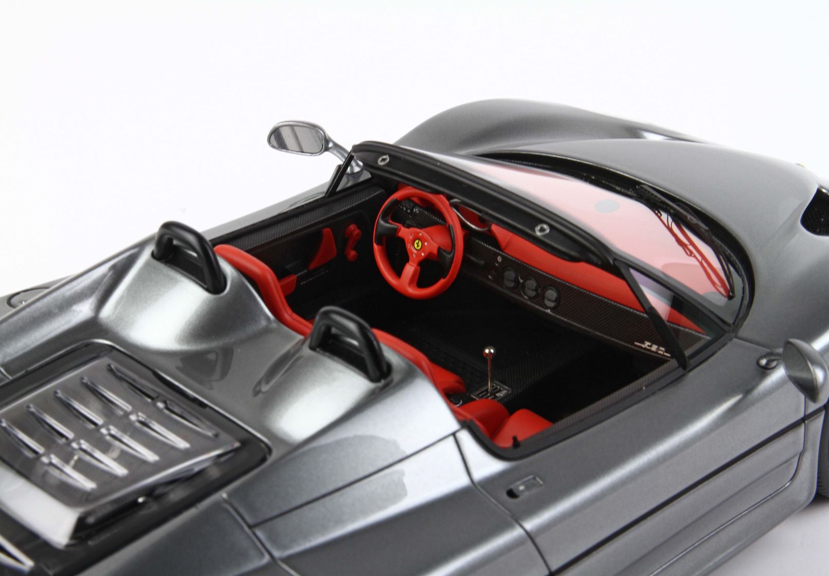 BBR Ferrari F50 1995 Spider Version - Metallic Iron Grey | 1:18 - Imagen 7