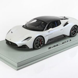 BBR Maserati MC20 Carbon Roof - White Audace | 1:18