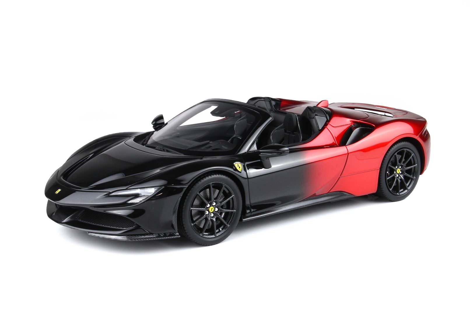 BBR Ferrari SF90 Spider - Magma Red / Black | 1:18 - Imagen 3