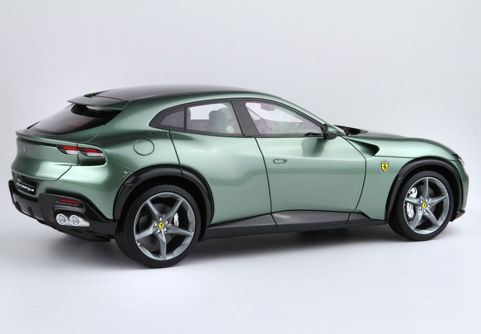 BBR Ferrari Purosangue Piero Ferrari Edition - Dora Green | 1:18 - Imagen 4