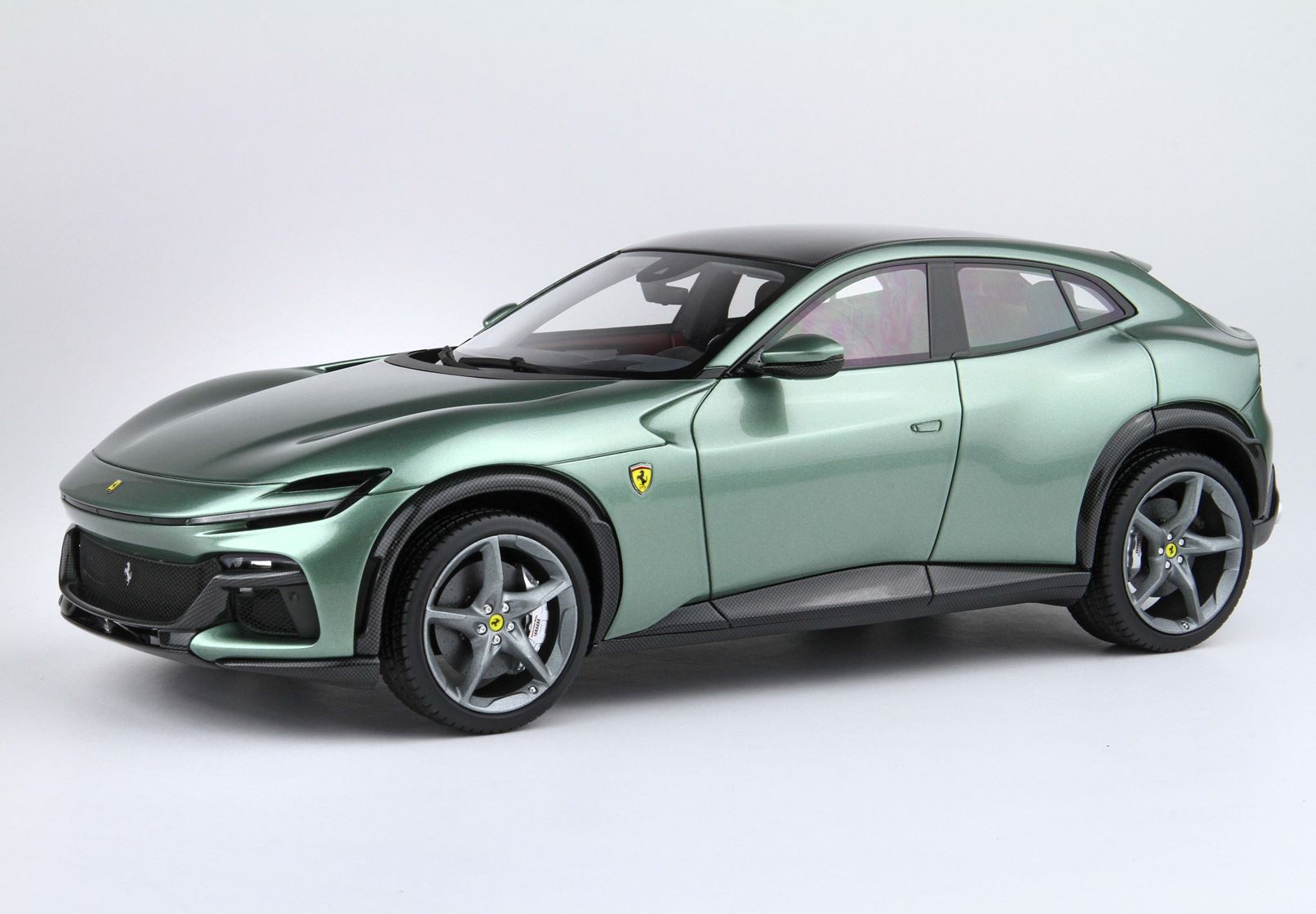 BBR Ferrari Purosangue Piero Ferrari Edition - Dora Green | 1:18 - Imagen 3