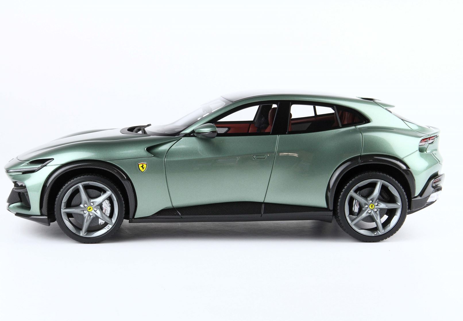 BBR Ferrari Purosangue Piero Ferrari Edition - Dora Green | 1:18 - Imagen 5