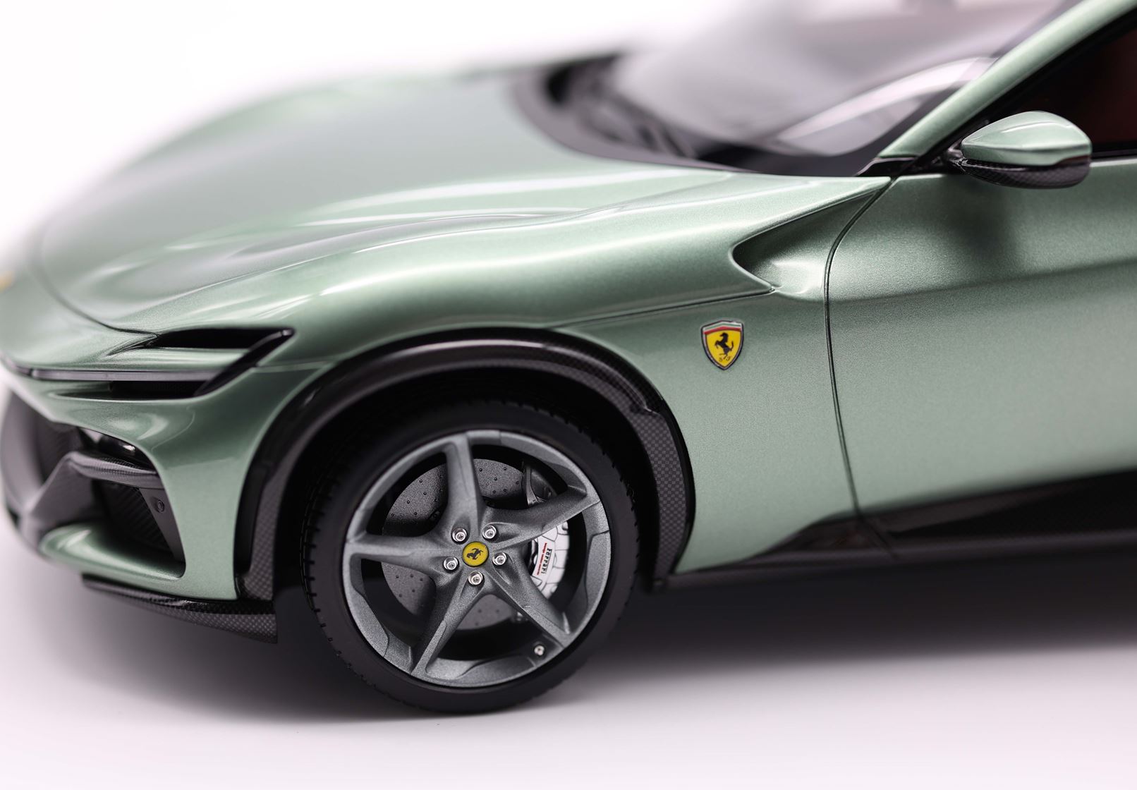 BBR Ferrari Purosangue Piero Ferrari Edition - Dora Green | 1:18 - Imagen 8