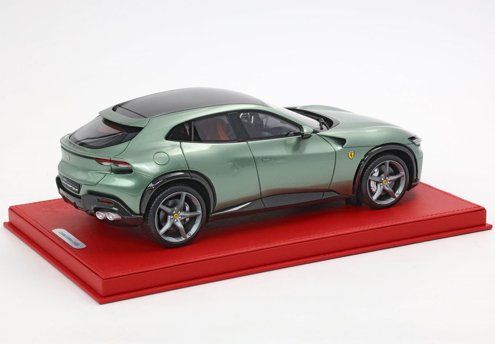 BBR Ferrari Purosangue Piero Lardi Ferrari Personal Car - Dora Green | 1:18 - Imagen 2