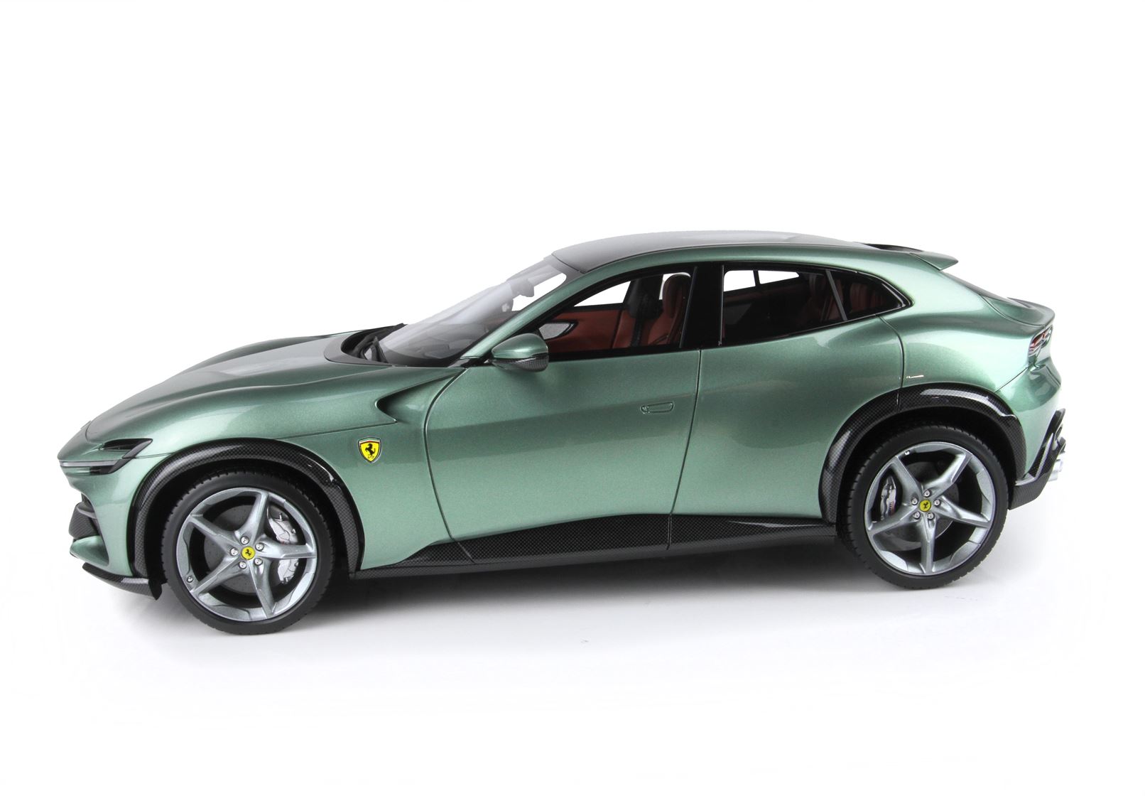 BBR Ferrari Purosangue Personal Car Piero Lardi Ferrari - Dora Green | 1:18 - Imagen 4