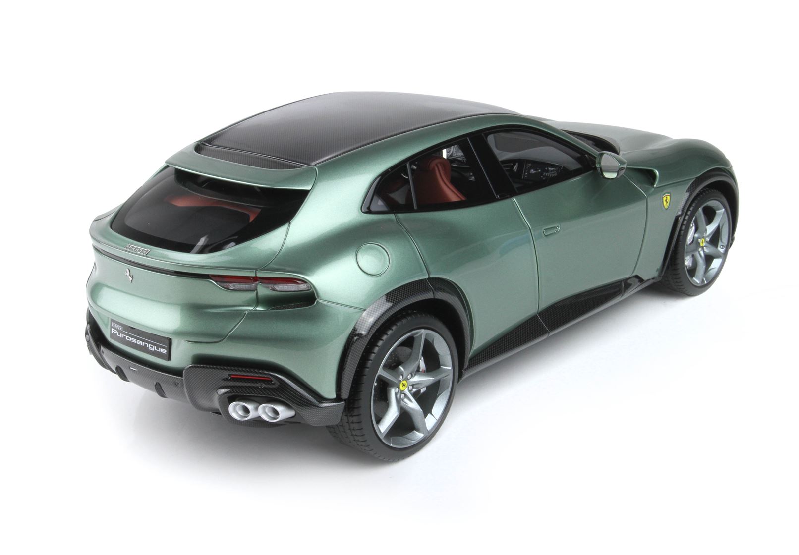 BBR Ferrari Purosangue Personal Car Piero Lardi Ferrari - Dora Green | 1:18 - Imagen 5