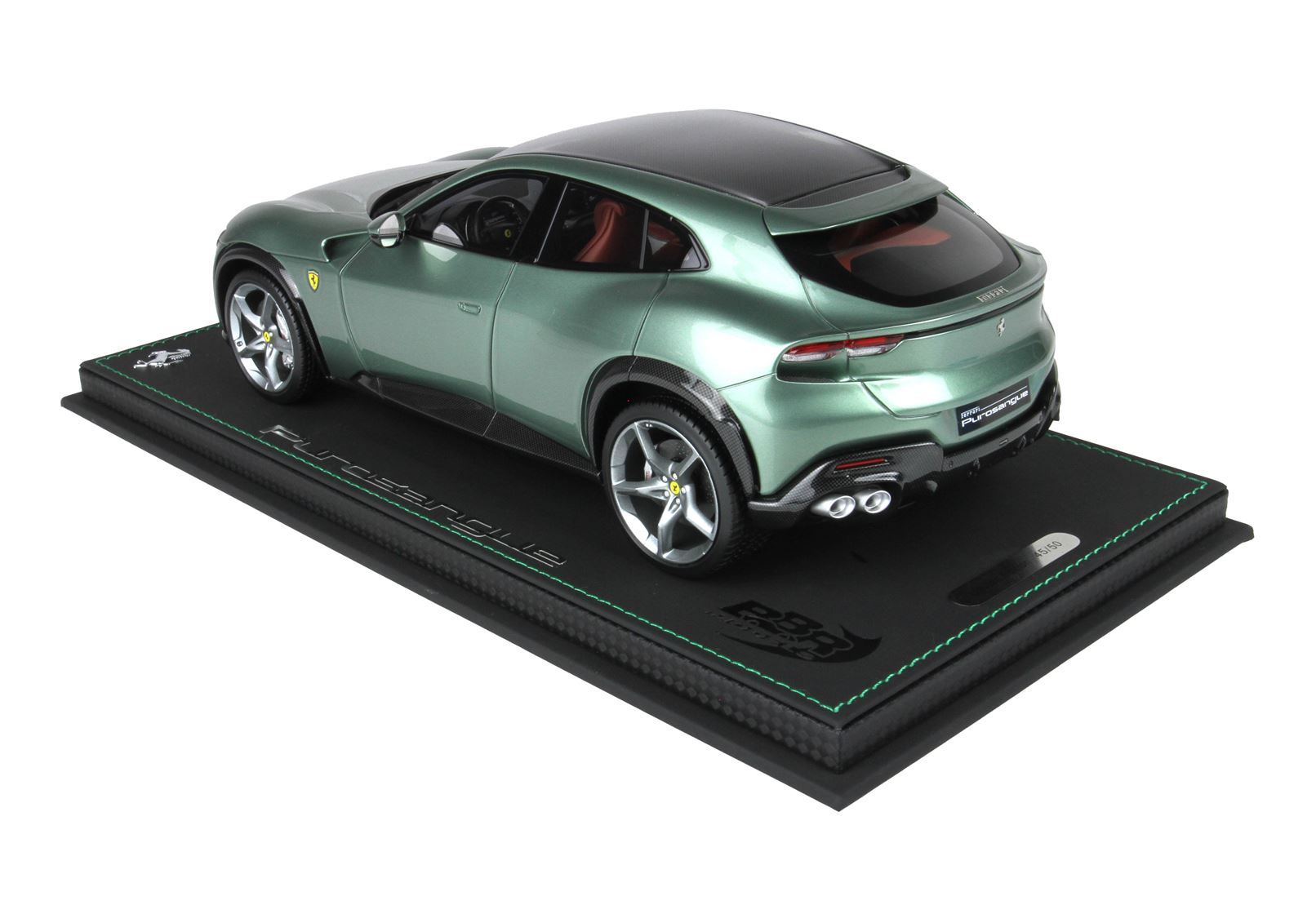 BBR Ferrari Purosangue Personal Car Piero Lardi Ferrari - Dora Green | 1:18 - Imagen 2