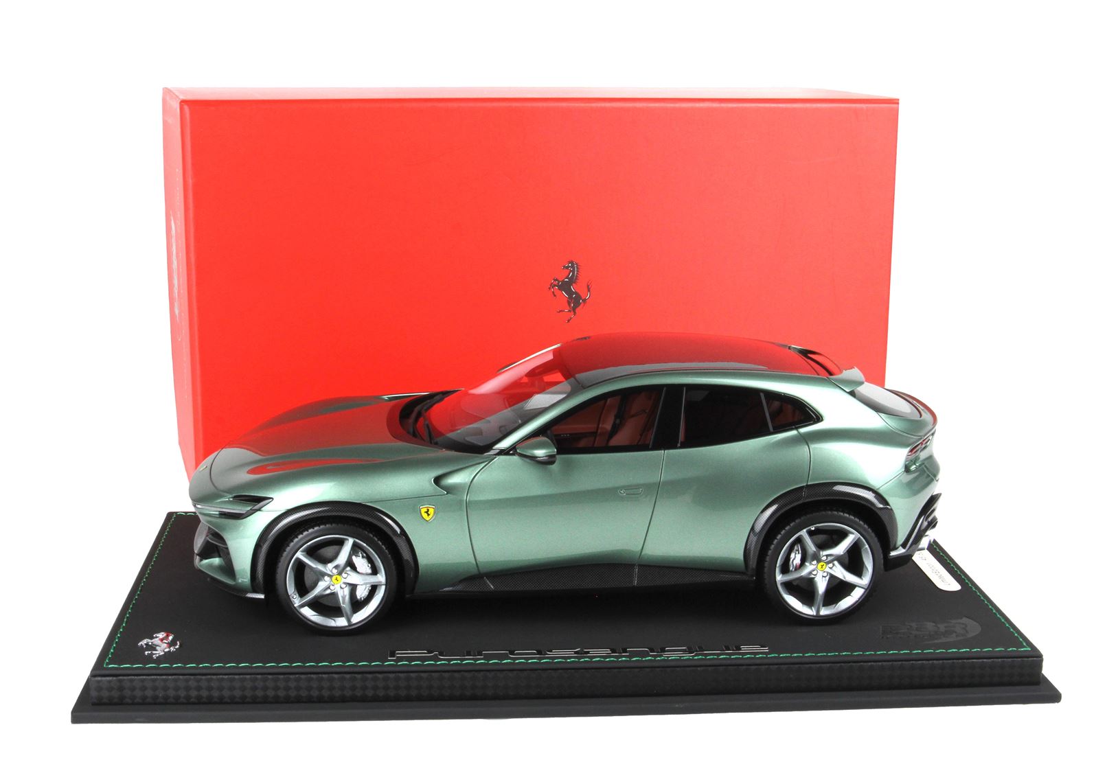 BBR Ferrari Purosangue Personal Car Piero Lardi Ferrari - Dora Green | 1:18 - Imagen 6