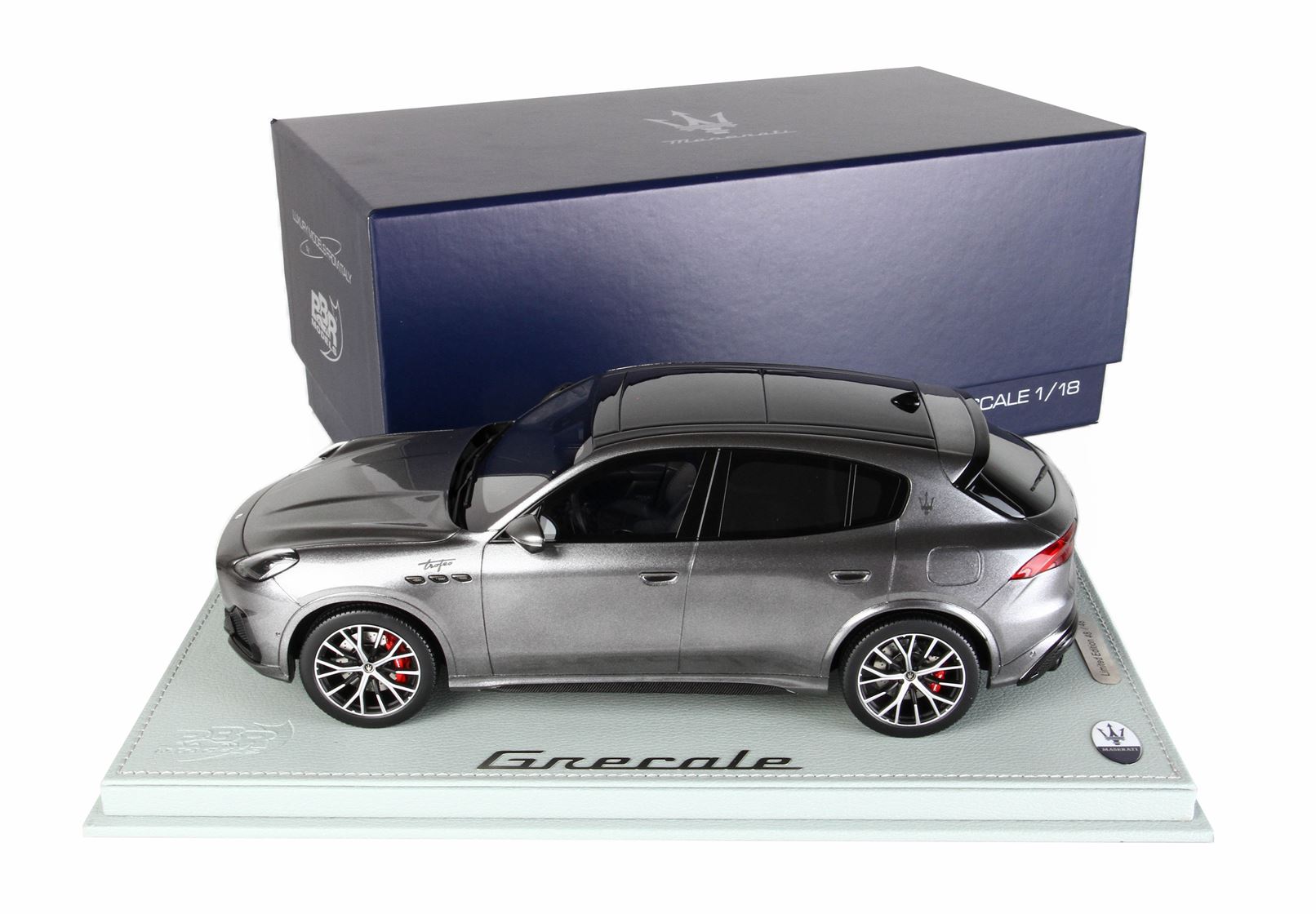 BBR Maserati Grecale Trofeo - Lava Grey | 1:18 - Imagen 9