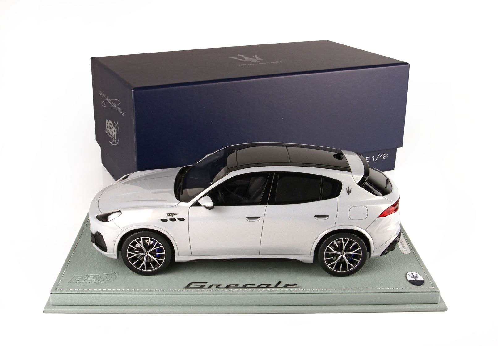 BBR Maserati Grecale Trofeo 2022 - Greyish Blue | 1:18 - Imagen 3